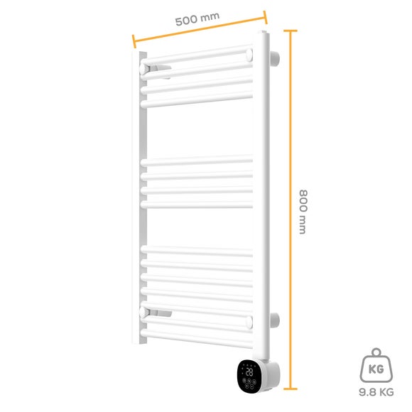 500W Smart Heated Towel Rail, product image 7
