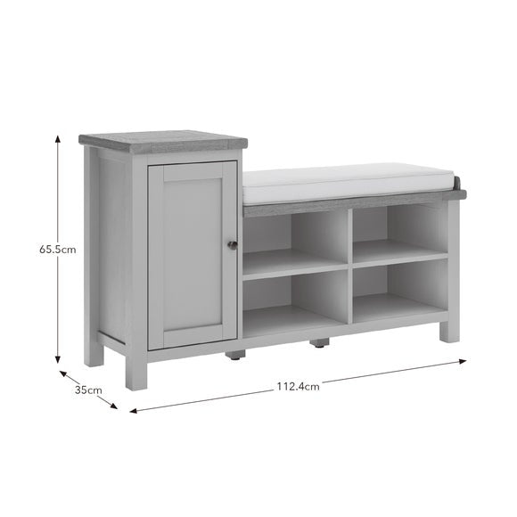 Olney Hallway Shoe Storage Bench