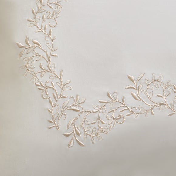Dorma Camerelle Embroidery 100% Cotton Sateen Duvet Cover & Pillowcase Set, product image 3