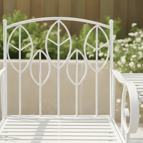 Rustic Leaf Metal Companion Seat Set, product image 3