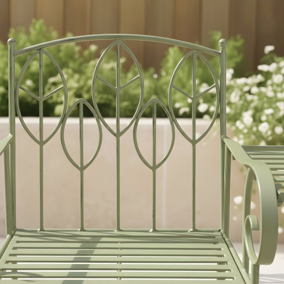 Rustic Leaf Metal Companion Seat Set, product image 10
