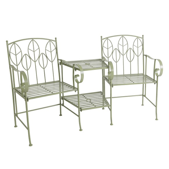 Rustic Leaf Metal Companion Seat Set, product image 11