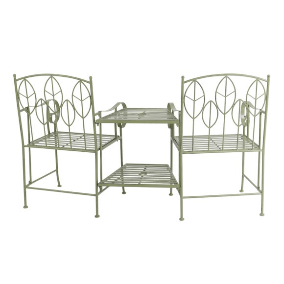 Rustic Leaf Metal Companion Seat Set, product image 13