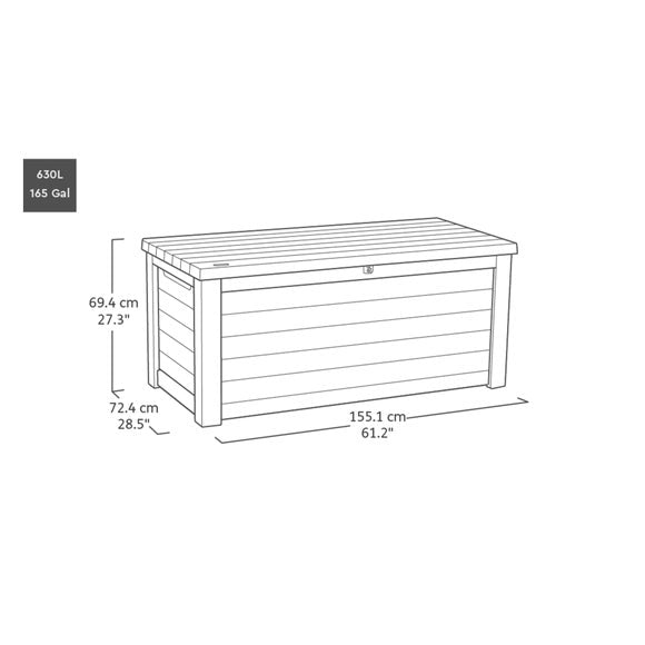Norfolk Leisure Keter Northwood Storage Box