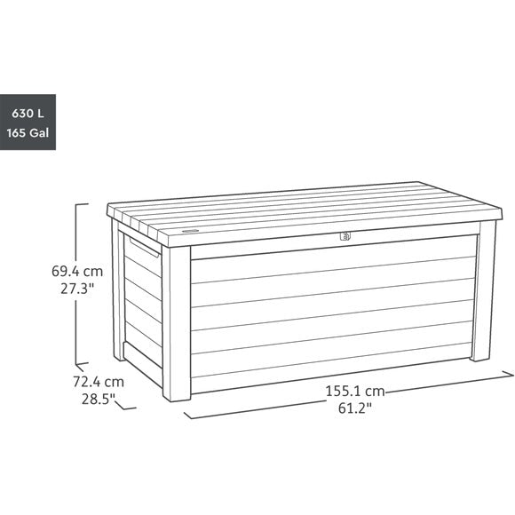 Norfolk Leisure Keter Northwood Storage Box