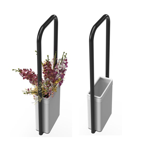 Invisible Creations Floor Planter Rail