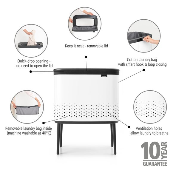 Brabantia Bo 60L Laundry Bin, product image 6